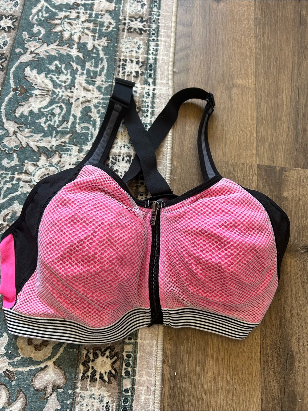 Victoria’s Secret X Pink & Black Sports Bra